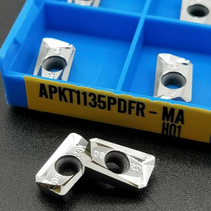 [Australia - AusPower] - CNC Carbide Insert Router Bit APKT1135PDFR-MA H01 APMT1135 CNC Carbide Aluminum Router Blade 
