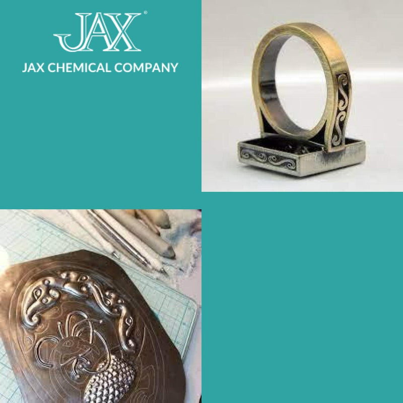 [Australia - AusPower] - JAX Brown Darkener - Metal Finishing Solution - Antique Finish without Heat or Electricity - Pint 