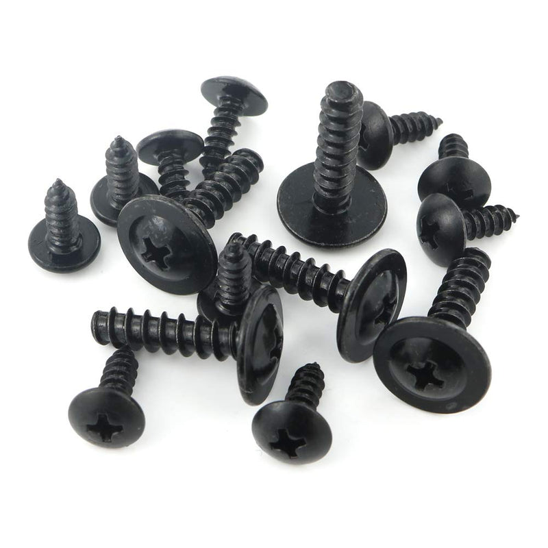 Xitomer Full Sets Fairing Bolts Kits, Fit for GSXR600 GSXR750 2006 2007 K6, Mounting Kits Washers/Nuts/Fastenings/Clips/Grommets (Matte Black)