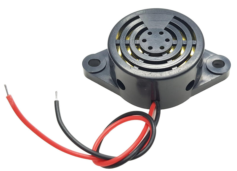[Australia - AusPower] - 12V, 3-24V Active Piezoelectric Buzzer for Arduino, ESP32, ESP8266, Raspberry Pi, 5 Pieces 