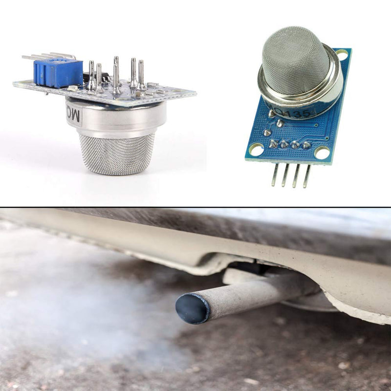 [Australia - AusPower] - 3Pcs MQ135 MQ-135 Air Quality Sensor Hazardous Gas Detection Module for Arduino 