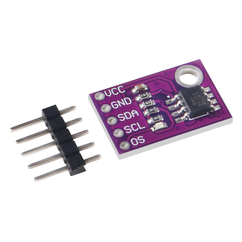 [Australia - AusPower] - 5PCS LM75 LM75A Temperature Sensor High Speed I2C IIC Interface High Precision Development Board Module 