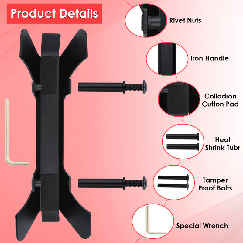 Yoursme Generator Theft Deterrent Security Bracket for Honda EU2200i, EU2000i, EU2000i Companion, EU2000i Camo Heavy-Duty Protection Bracket with Tamper-Proof Bolts, Replace for 63230-Z07-010AH