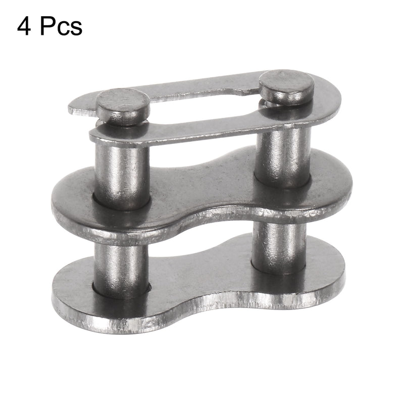 [Australia - AusPower] - uxcell 4Pcs #50 Chain Master Connector Link Roller 5/8" Pitch Stainless Steel Standard Connecting Split Links for 10A Chain 5/8-inch 