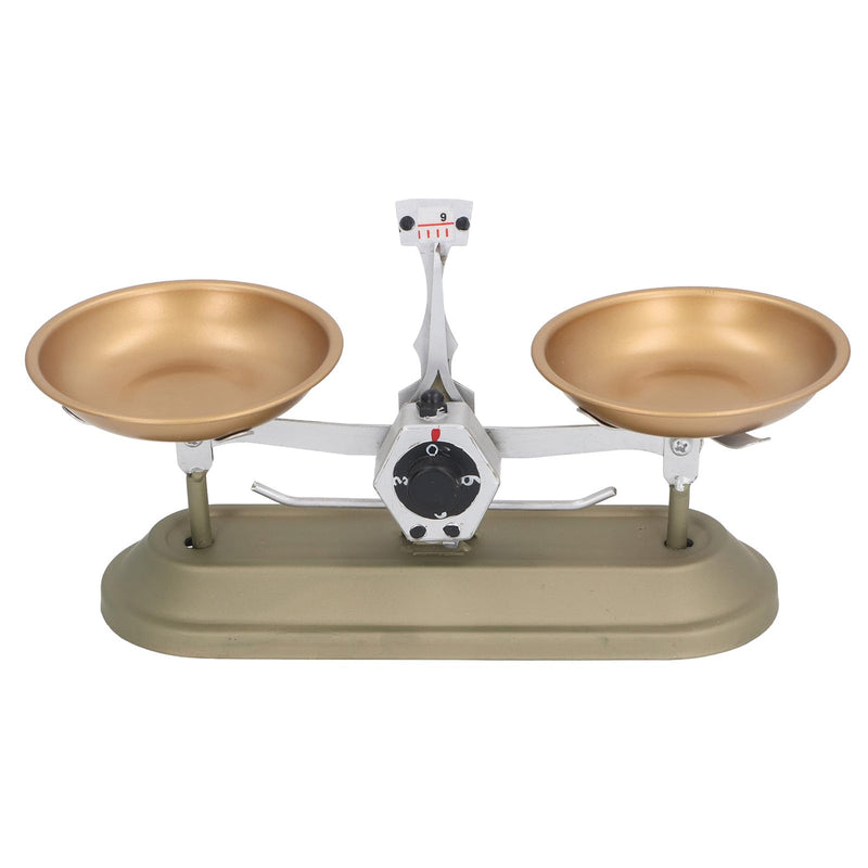 [Australia - AusPower] - Mechanical Scales Balance Tray Table Scales Double Pan Scales for Lab School Physics Lessons Various Weights Home Desktop 