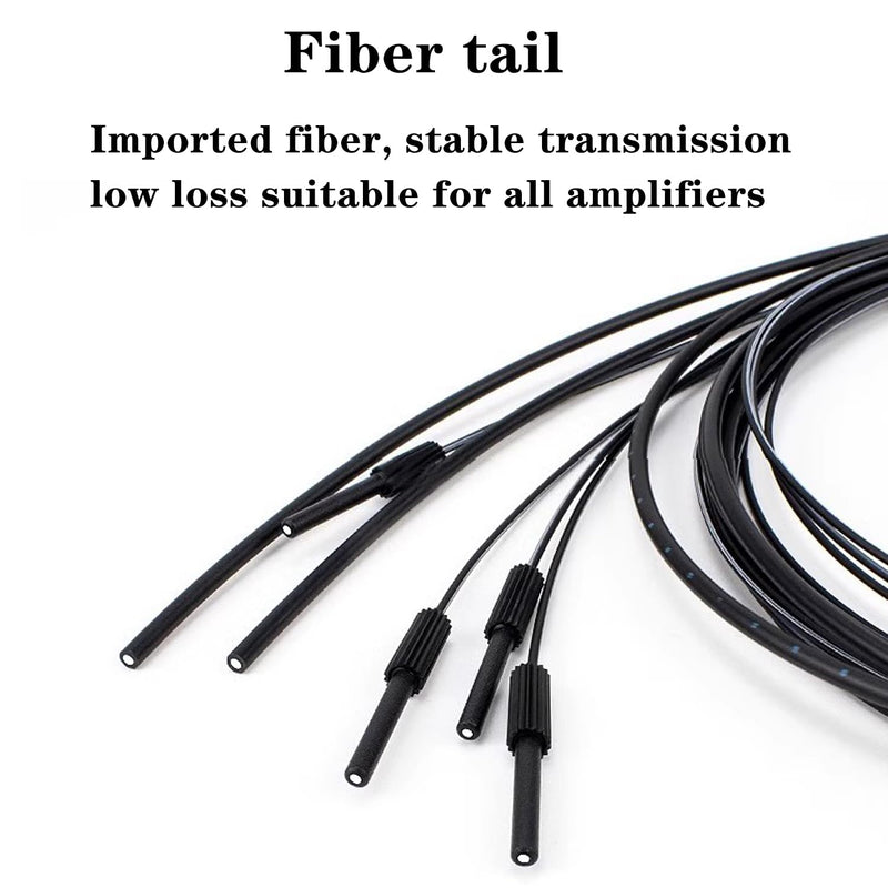 [Australia - AusPower] - FUS310 Fiber Optic Sensor,Diffuse Reflective Digital Fiber Optic,1m Line Length,M3 Sensor Probe 