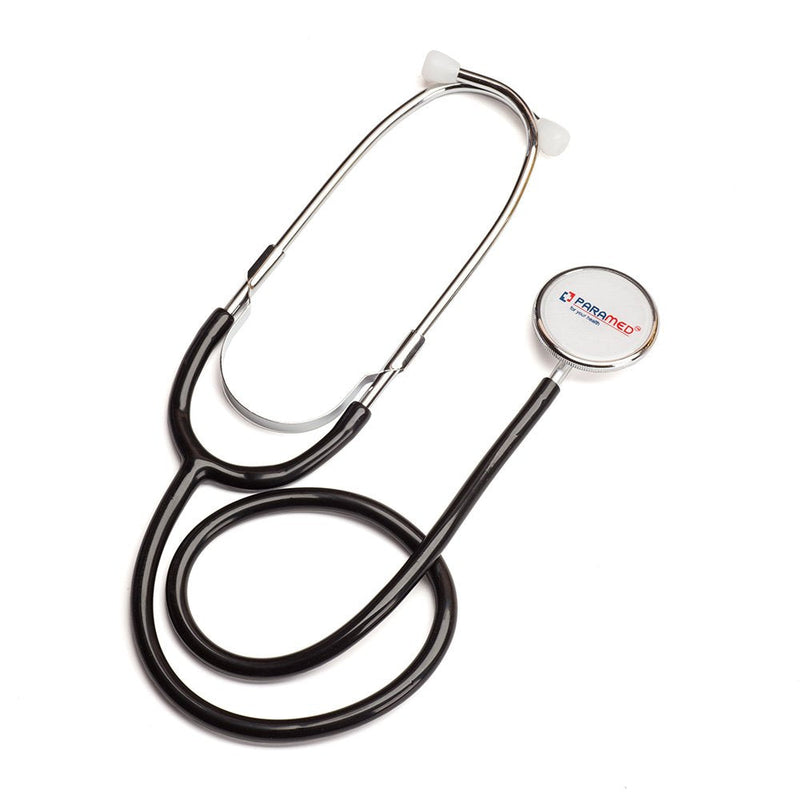 [Australia - AusPower] - PARAMED Aneroid Sphygmomanometer with Stethoscope – Manual Blood Pressure Cuff with Universal Cuff 8.7-16.5" and D-Ring – Carrying Case in The kit – Black 