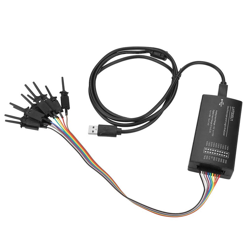 [Australia - AusPower] - USB Logic Analyzer Device,Lht00Su1 8 Channel Virtual Oscilloscope Multi-Function Generator with Logic Analyzer and Pulse/ Counter8 Digital Channel 