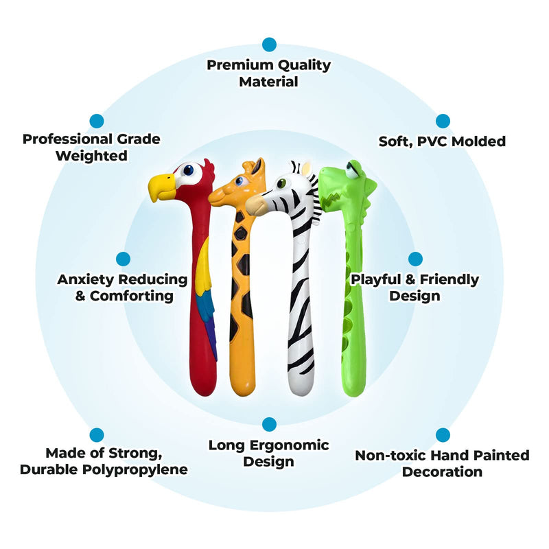 [Australia - AusPower] - Best Pedia Pals Giraffe Reflex Hammer for proffessional use as percussion hammer instrument customized to animal shape for pediatric doctor or nurse in clinics and hospital 