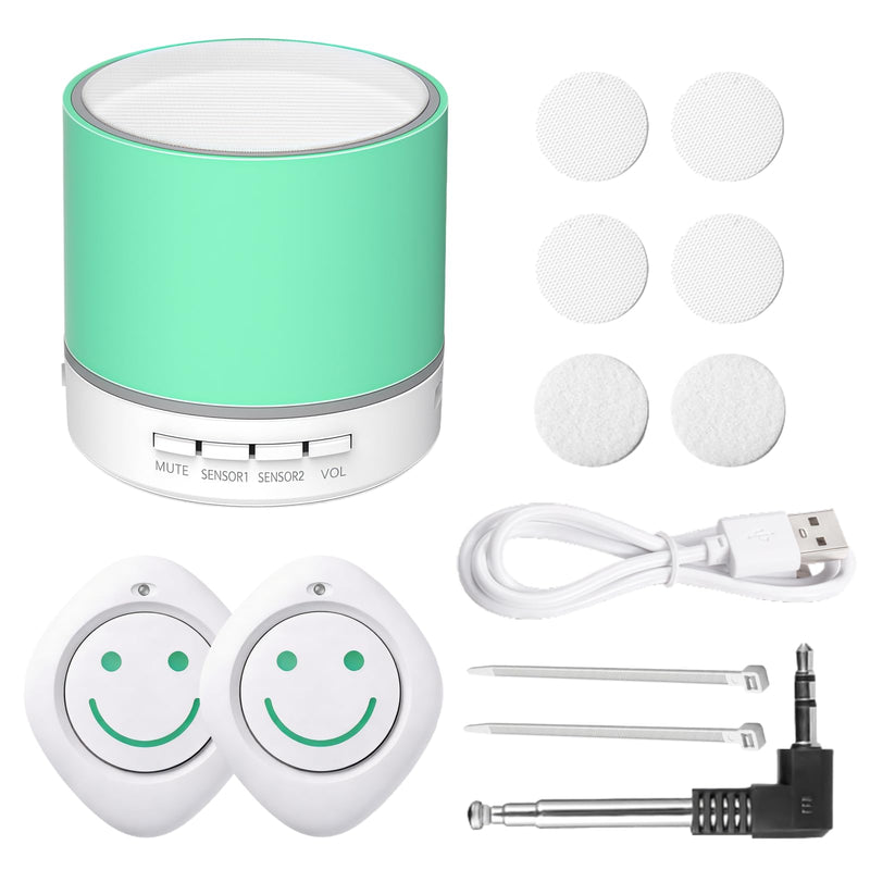 [Australia - AusPower] - Wireless Caregiver Pager, Touch-Sensitive Calling without Pressing, Ideal for Seniors with Limited Mobility, Specifically for Weak Hands or Difficulty Pressing Accurately. Dual Sound and Light Alerts. 