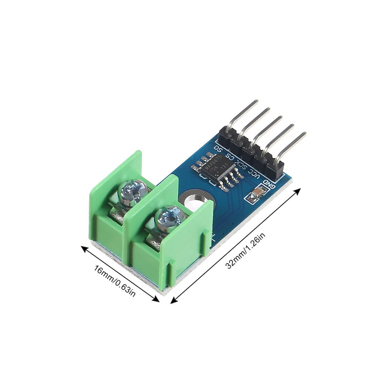 [Australia - AusPower] - DC 3-5V MAX6675 Module with K - Type Thermocouple Temperature Sensor Set. Comes with an M6 Screw and is Suitable for Arduino. 