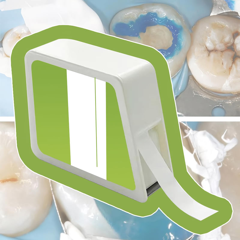 [Australia - AusPower] - Dental Teflon Matrix Bands White Roll Type Sectional Contoured Matrix Band for Plug Matrices Dentistry Oral Material 
