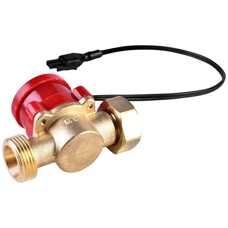 [Australia - AusPower] - Water Flow Switch, HT 30 AC 0 to 110V G3/4"-3/4" Thread Sensor Switch, Water Control Switch Sensor Electronic Pressure Automatic Control Switch for CO2 Laser Tube Protecting 