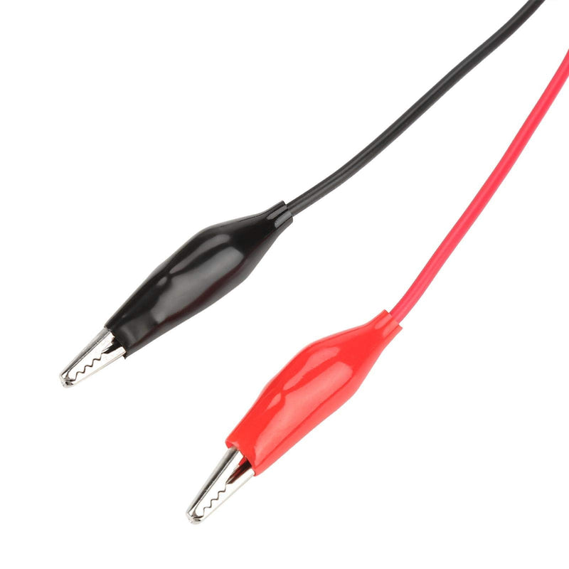 Akozon Test Leads 2 Pieces BNC Crocodile Clip Test Leads P1011 BNC Q9 to Dual Crocodile Clip Oscilloscope Measuring Tip Measuring Cable