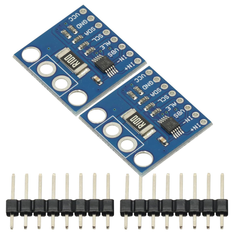 [Australia - AusPower] - 2Pcs INA226 IIC I2C Interface Bi-Directional Current Sensor Current/Power Monitoring Sensor Module for Arduino 