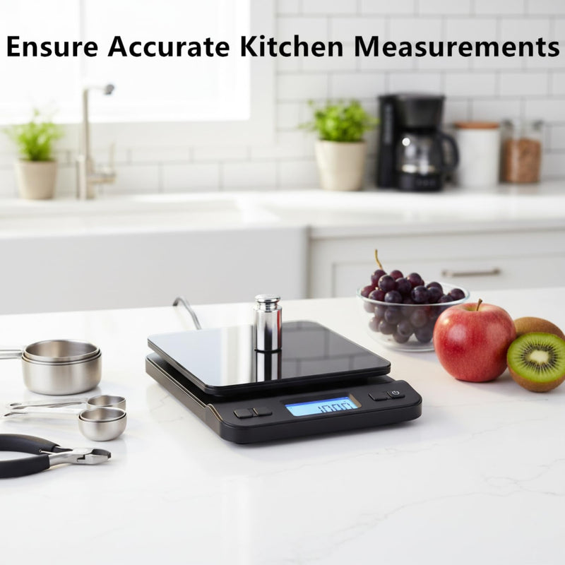 [Australia - AusPower] - I-MART 500g Calibration Weights for Digital Scale and Balance Calibration Weight – High Precision Stainless Steel Reference Mass for Jewelry Kitchen Science and Small Weights for Crafts 
