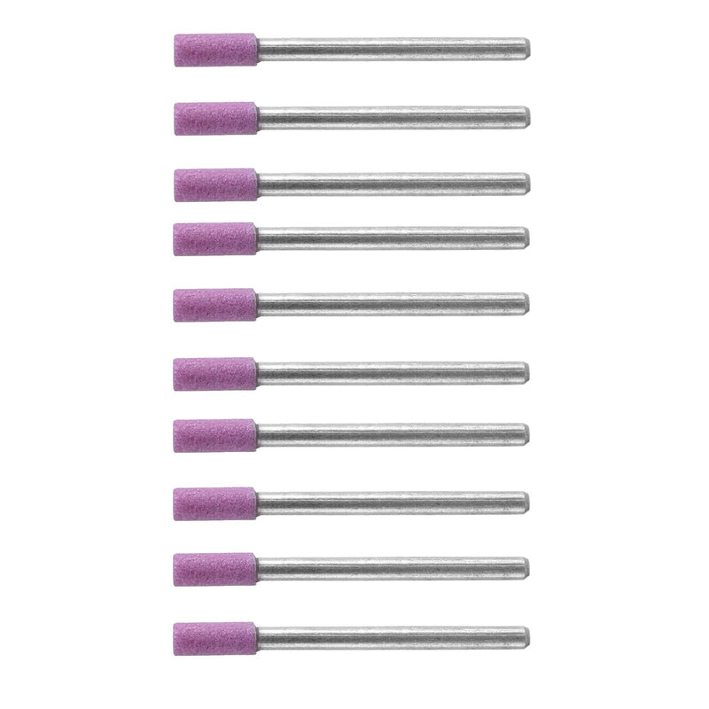 [Australia - AusPower] - Drill Grinding Attachment, 4 mm Mounted Grinding Points Grinding Disc Stone Sharpening Shaft Kits for Rotary Tool Pack of 50 