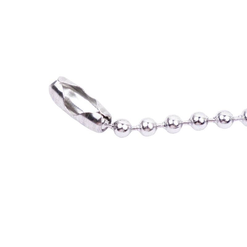 [Australia - AusPower] - HFS(R) Ball Chain #3 Spool Stainless Steel 304-100 Ft 3/32" (2.4mm) with 100PCS Connectors 3/32" 