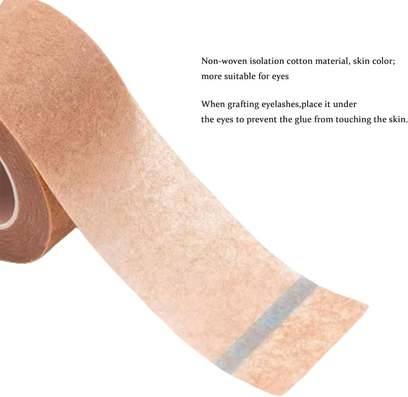 [Australia - AusPower] - 8 Rolls Nose Tape for Rhinoplasty Shaping, Micropore Tape, Paper Tape Medical, Flexible Surgical Bandages, Self Adhesive First Aid Bandages for Wound Injuries Swelling (0.5 in x 10 Yd) Beige 0.5 in x 10 Yd 