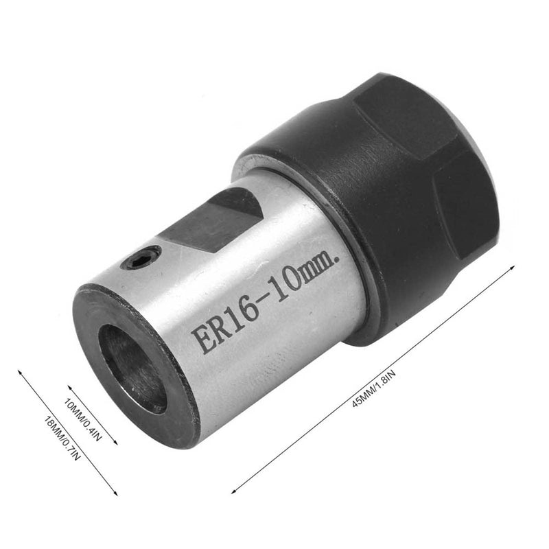 [Australia - AusPower] - Fafeicy C20-ER16-40L Collet Chuck Holder Spindle Motor Shaft Clamp Tool Strip Electric Spindle Tool Holder (10mm) 