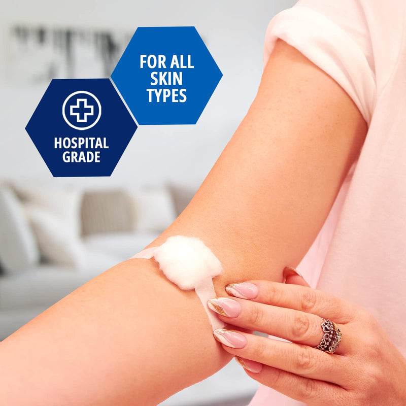 [Australia - AusPower] - MED Pride Paper Surgical Tape 1" x 10 Yards for Wound Dressing [Pack of 12] - Latex-Free & Hypoallergenic Medical Tape Suitable for Sensitive Skin- Hospital-Grade, Breathable Wound Care Paper Tape 