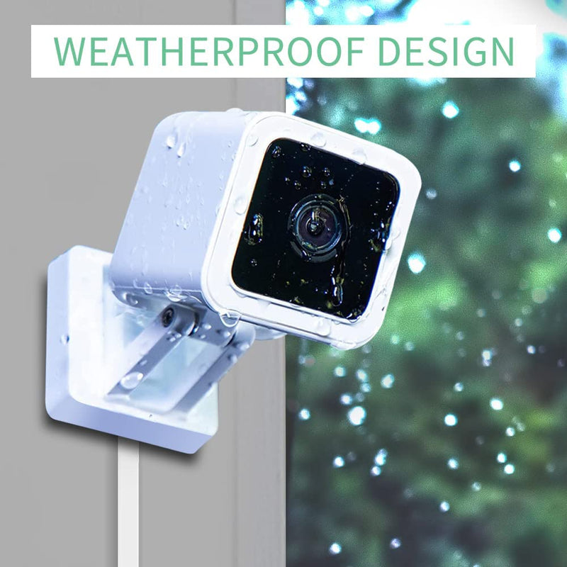 [Australia - AusPower] - 2Pack 20FT Flat Power Extension Cable for Wyze Cam v3/v4/OG/v3 Pro, Blink Mini, KasaCam Indoor, Blink Mini Pan, SimpliSafe, Eufy, Charging Power Cord for Security Camera (Not for Wyze Pan v3) 20 FT 