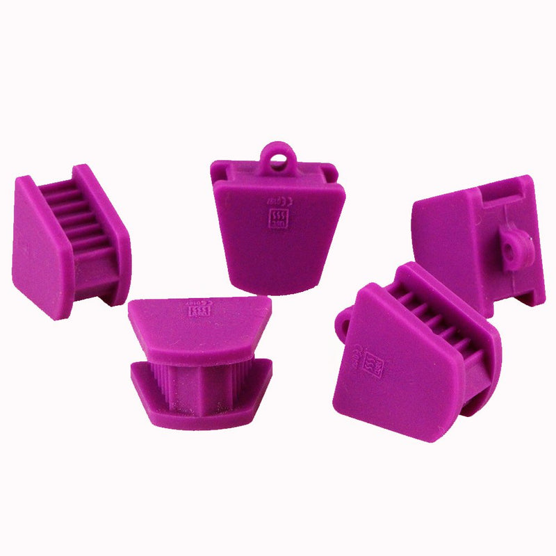 [Australia - AusPower] - Airgoesin 5pcs Silicone Mouth Prop, Small Size Child Kid Size Dental Bite Blocks Oral Opener 135 Degree Centigrade Autoclavable LATEX FREE 