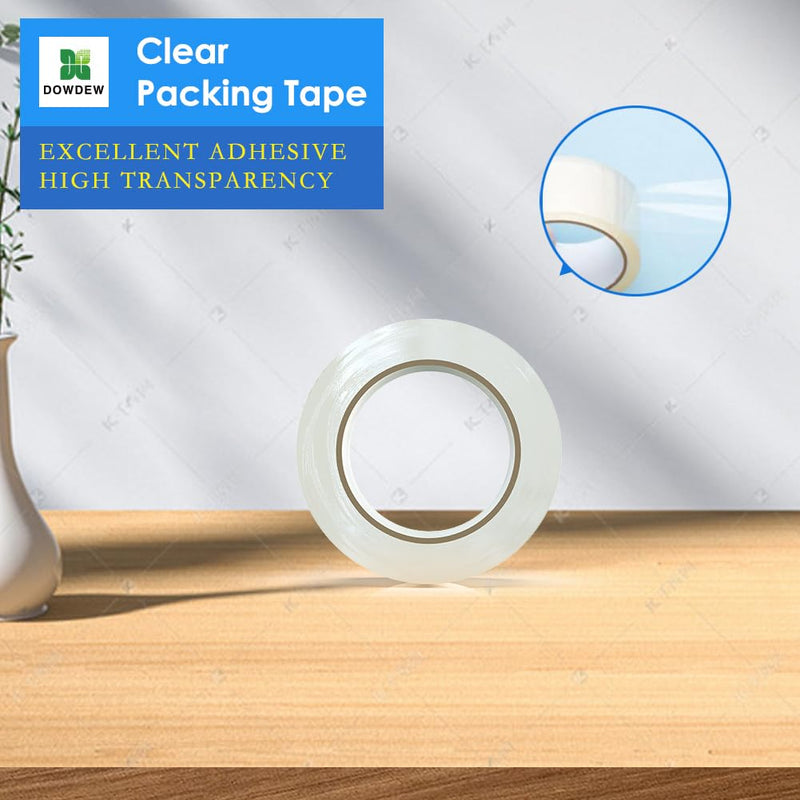 [Australia - AusPower] - Clear Packing Tape, [2 Pack] Heavy Duty Packaging Tape 1.88 Inch x 110 Yards Ultra Strong Refill Rolls for Shipping Mailing Moving 220 Total Yards 2 