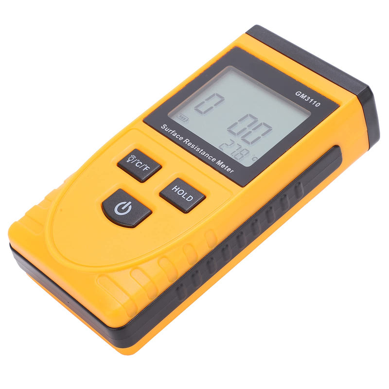 [Australia - AusPower] - Resistance Meter,GM3110 Surface Resistance Meter High Accuracy Digital Display Anti‑Static High‑Definition Backlight Resistance Tester 
