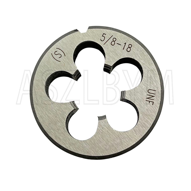 [Australia - AusPower] - 5/8-18 Tap And Die Set, UNF Machine Thread Tap And Round Thread Die Right Hand HSS Taper 