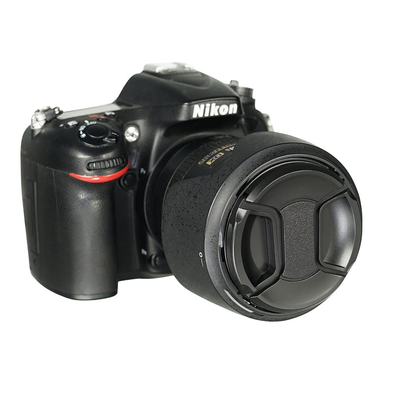 [Australia - AusPower] - SIOTI 67mm Lens Cap, 2 Packs + 1 Piece Cleaning Wiper, Model:LC-67, Compatiable with Camera Lens & Lens Filter & Filter Adapter Ring etc.(67mm) 67 mm 