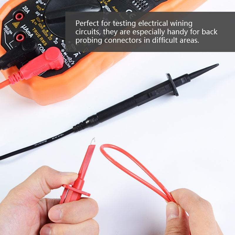 [Australia - AusPower] - Whole Set Multimeter Test Lead Kits Set Essential Automotive Electronic Connectors Cables Hand Tool Battery Tester & Auto Diagnostic Tools 