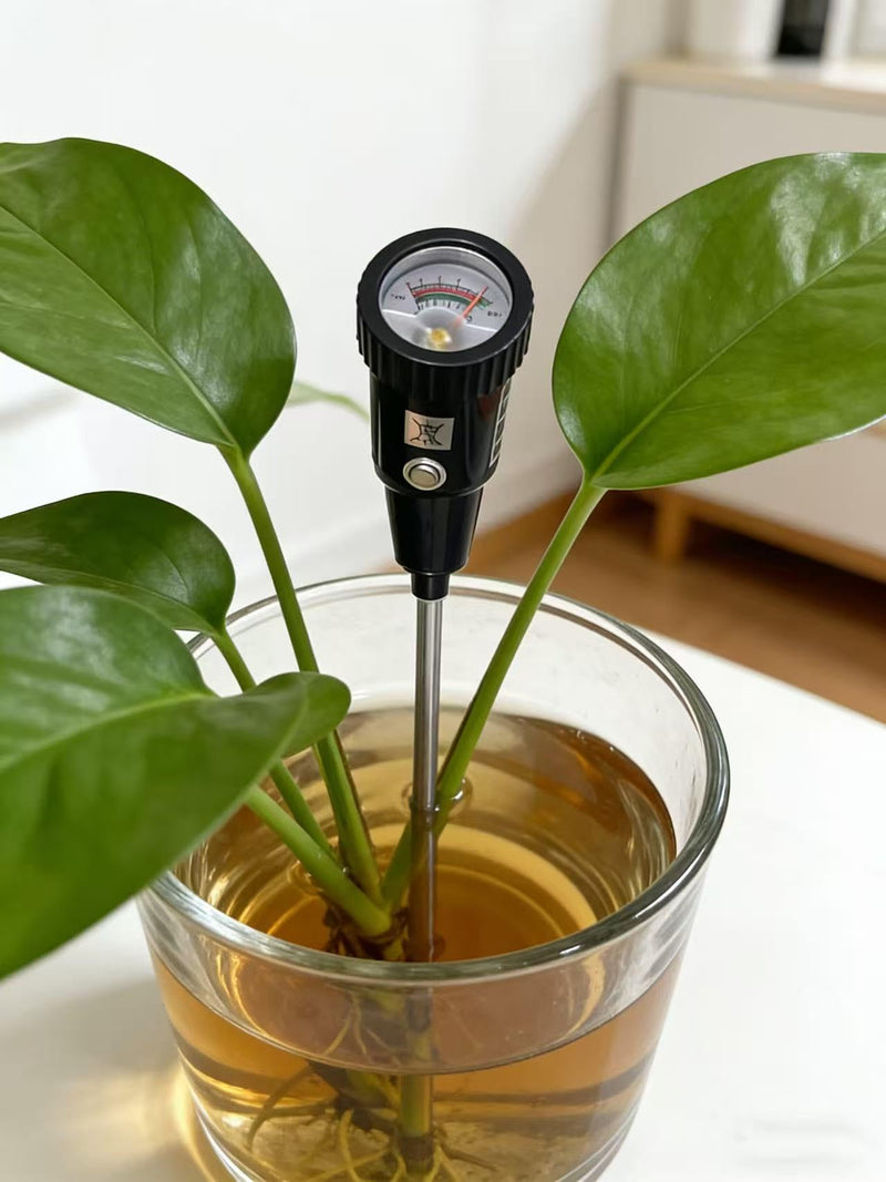 [Australia - AusPower] - Soil Moisture Meter, Quickly detect Soil Acidity and Alkalinity Without the Need for Batteries, Portable Soil ph Meter, Le for Gardens, Lawns, Larms, and Indoor Potted Plants,295 mm Long 