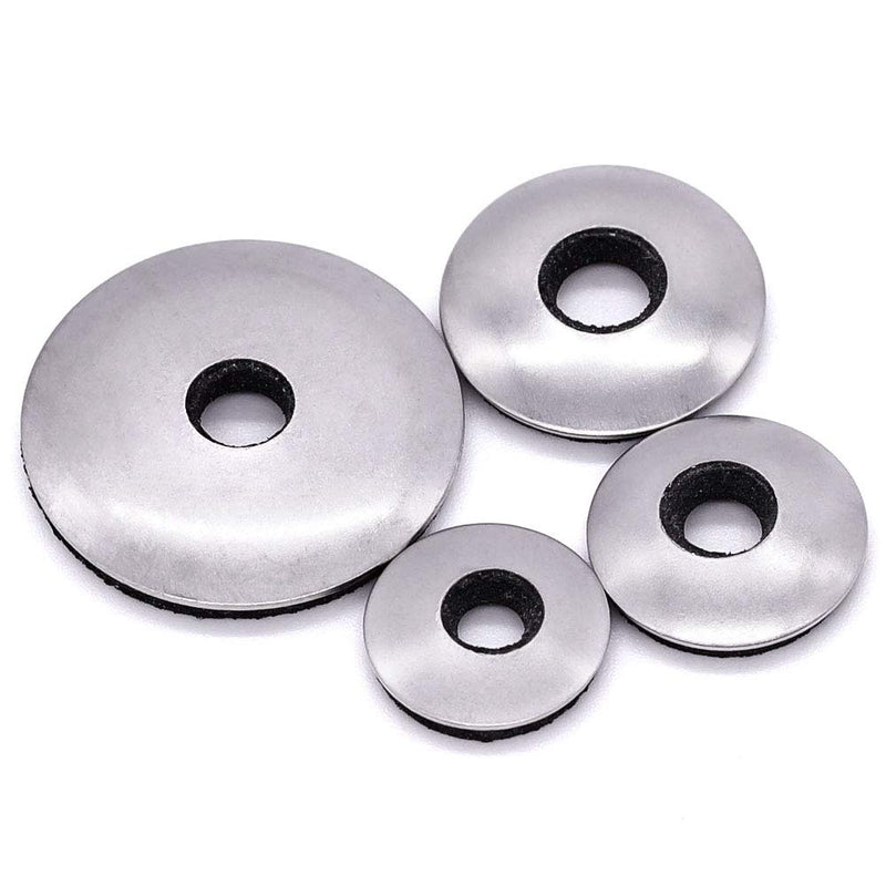 [Australia - AusPower] - #12 x 3/4" (OD) Stainless Rubber Sealing Washers EPDM Neoprene Rubber Bonded Sealing Washers, Stainless Steel 304 (18-8), 100 of Pack #12 x 3/4" 