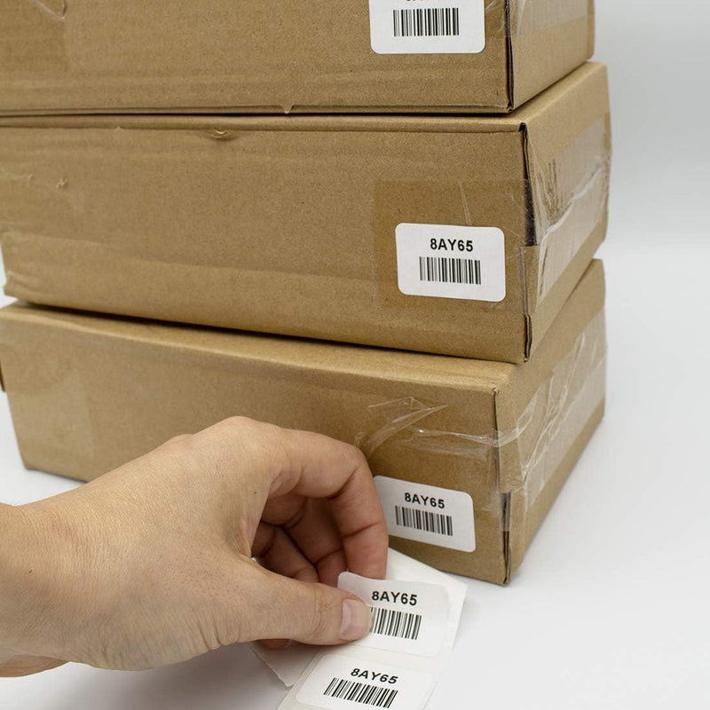ChromaLabel 1.188 x 0.84 Inch Direct Thermal Labels, Ideal Mailing Label for Packages, Perforated Thermal Stickers Printer Label - 2710 Labels per Roll 1-3/16" x 27/32"