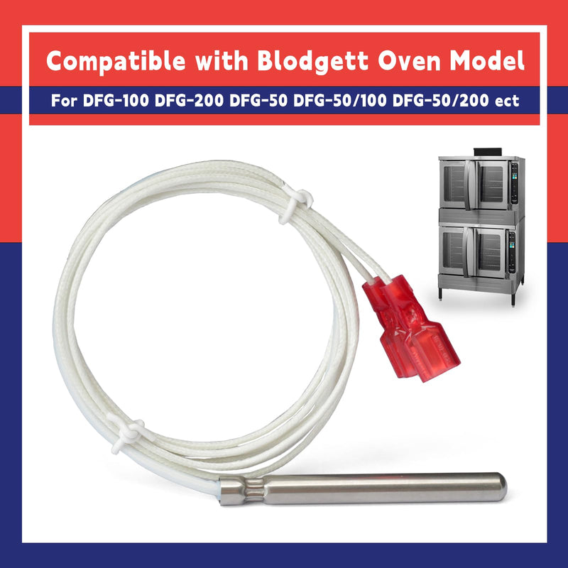 [Australia - AusPower] - 18588 Temperature Sensor Probe for Oven DFG-100 DFG-200 DFG-50 DFG-50/100 DFG-50/200 