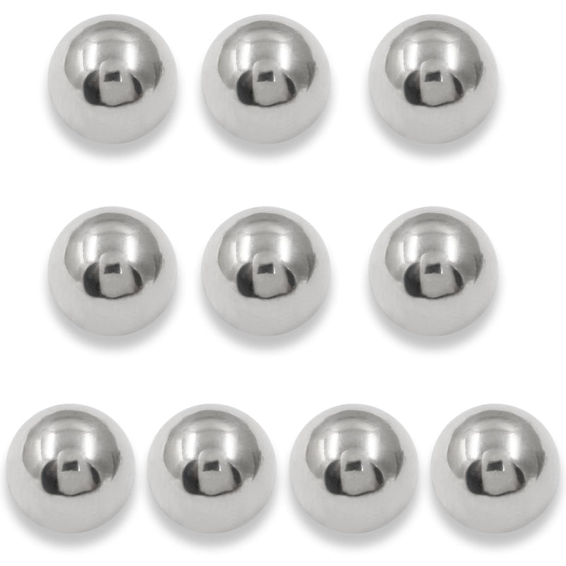 [Australia - AusPower] - 11mm Ball Bearing 304 Stainless Steel Precision Steel Ball Metric Mixing Balls for Model Paints Bike Valves(50 Pcs) 11mm 50 