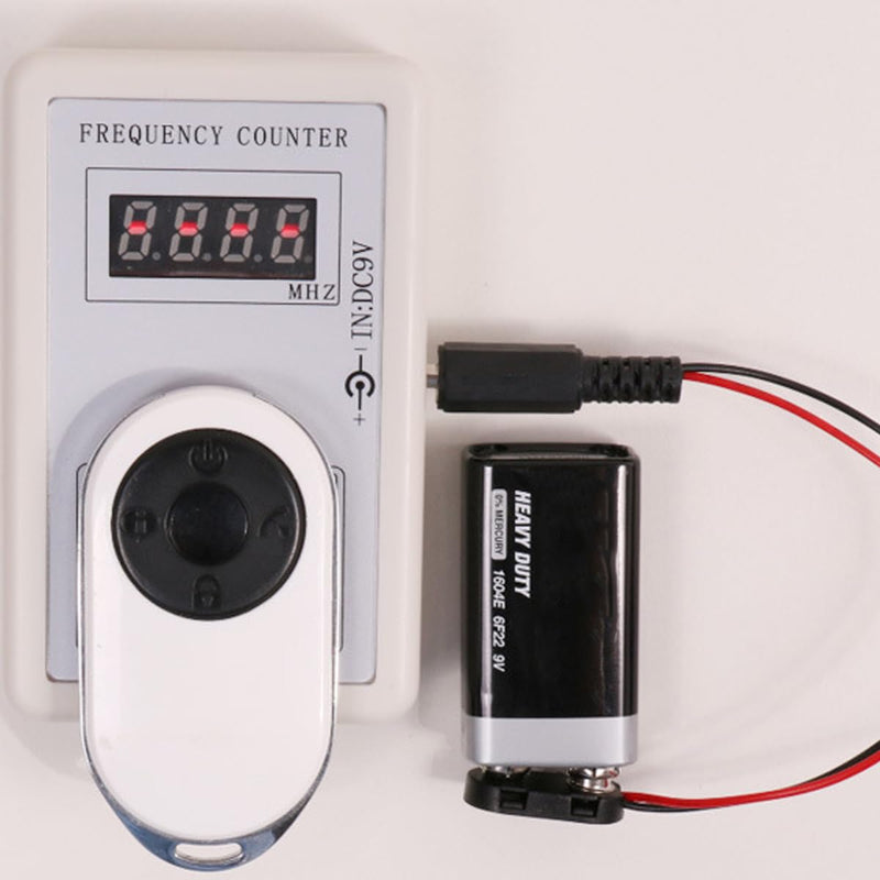 Remote Control Tester, Car Key Fob Signal Control, Wireless Meter, 260-450MHz Portable Digital Handheld Frequency Counter