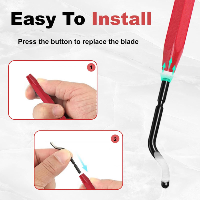(2 Pack) 48-22-4255 Reaming Pen Heat Treated Blade Fits Easy deburring of Copper tubing and PVC