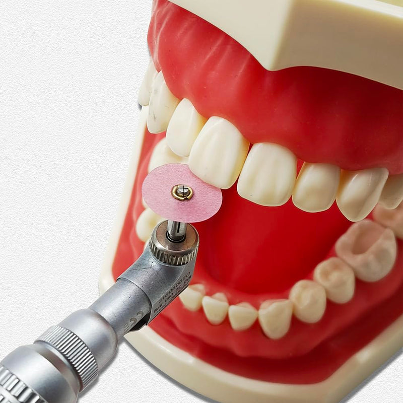 [Australia - AusPower] - 40pcs/80pcs per Pack Dental Oral Resin Polishing Disc Mandrel Set High Quality Dental Technique Kit Finishing System Dentistry (1 Set B(40pcs) 14mm) 1 set B(40pcs) 14mm 