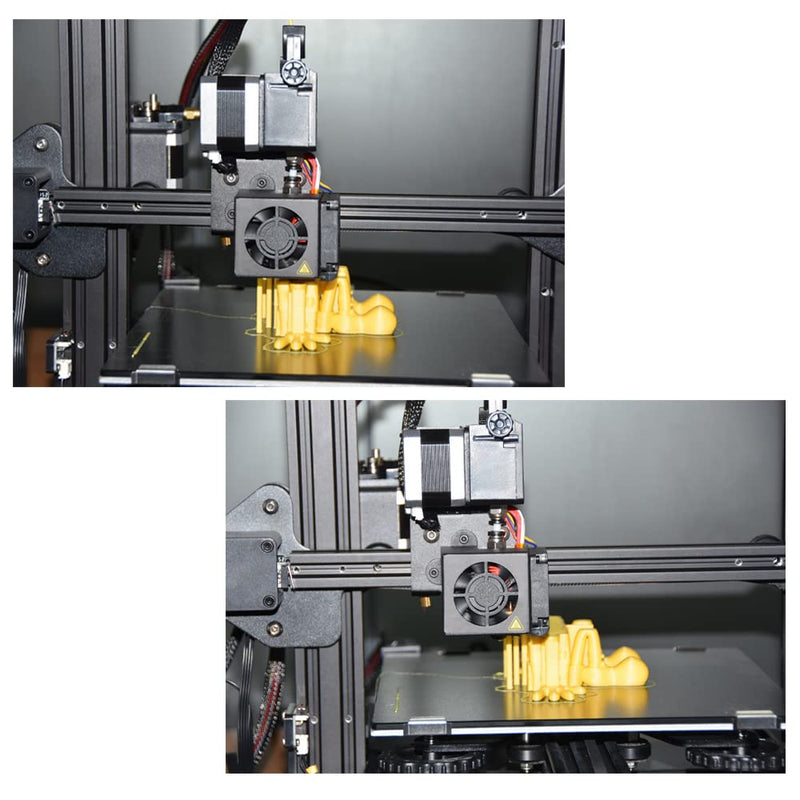 Creativity CR10 Hotend Assembled MK8 Extruder Kit Full Set (with 0.4MM Nozzles) Upgrade for 3D Printer CR 10/CR 10S/S4/S5 Replacement Parts