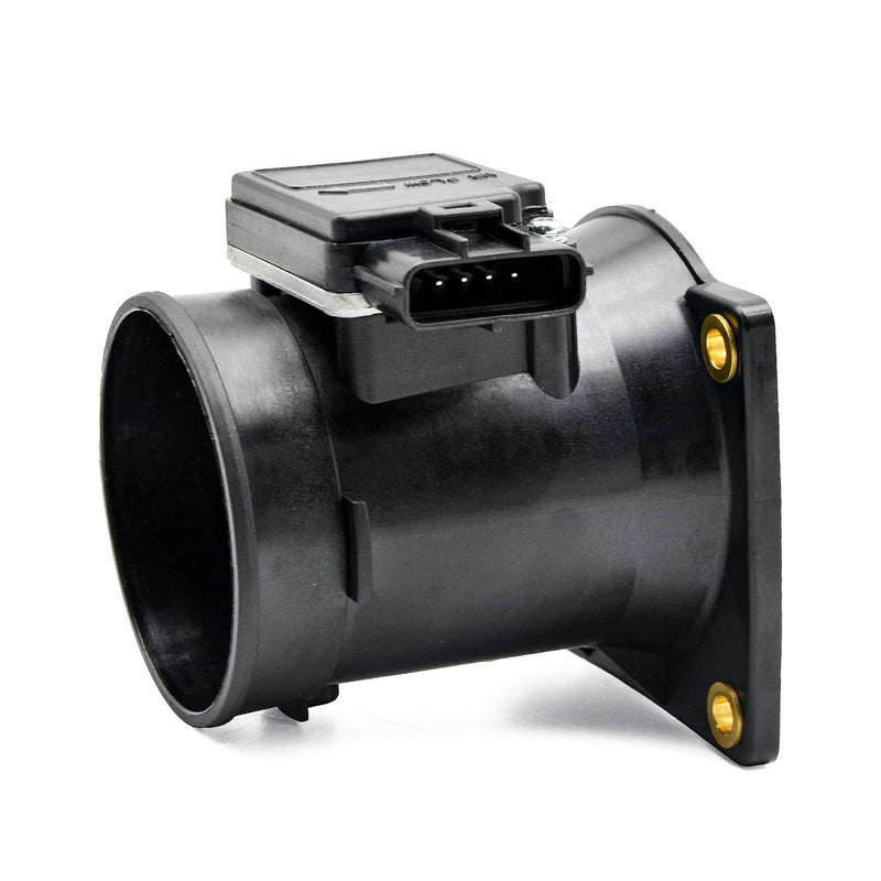 Mass Air Flow Sensor MAF 4 Pins Compatible with Ford Crown Victoria 4.6L 1996-2002, for Lincoln Town Car, for Mercury Grand Marquis, Replace# F6ZF12B579AB