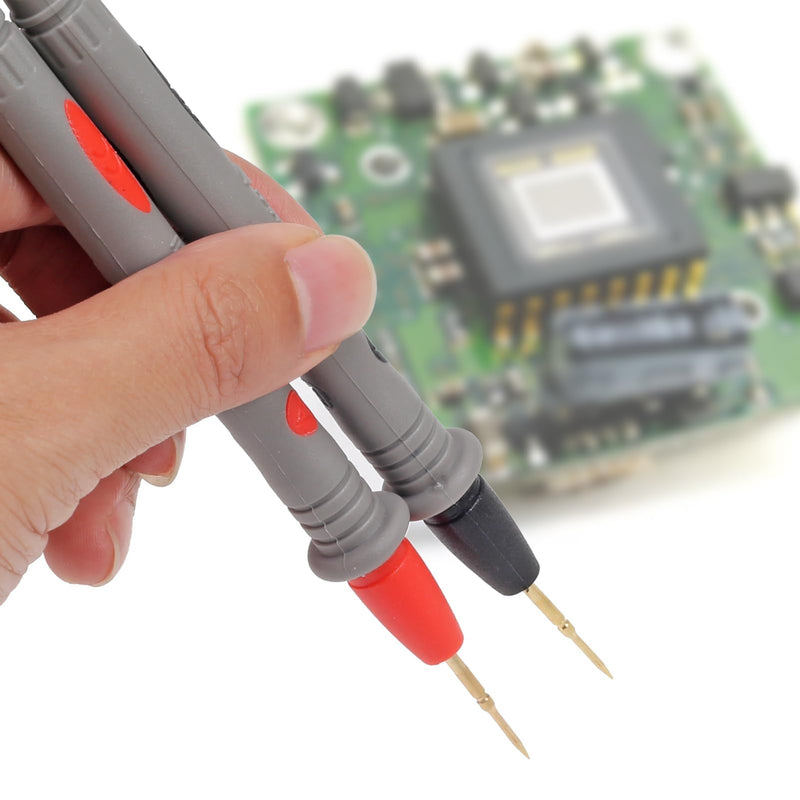[Australia - AusPower] - DIANN 2 Sets Multimeter Test Leads Kit Banana Plug with Push On Alligator Clips Precision Sharp Probes 1000V 20A Digital Electrical Test Probes 