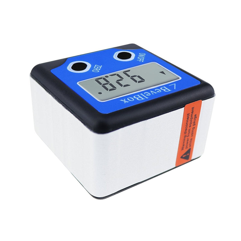 [Australia - AusPower] - Digital Bevel Box Gauge Angle Protractor Digital Angle Finder Waterproof Angle Gauge Clinometer Inclinometer with Magnetic Base Backlight Finder Gauge Meter for Woodworking, Handyman, DIY tools 