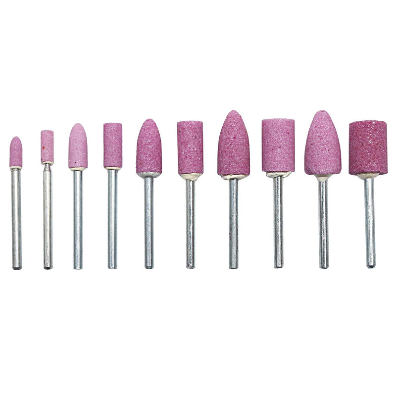Sharpening Stone Bits Grinding Wheels Dremel Accessories Wood Carving Engraving Set 3mm Mandrel 20pcs Rose