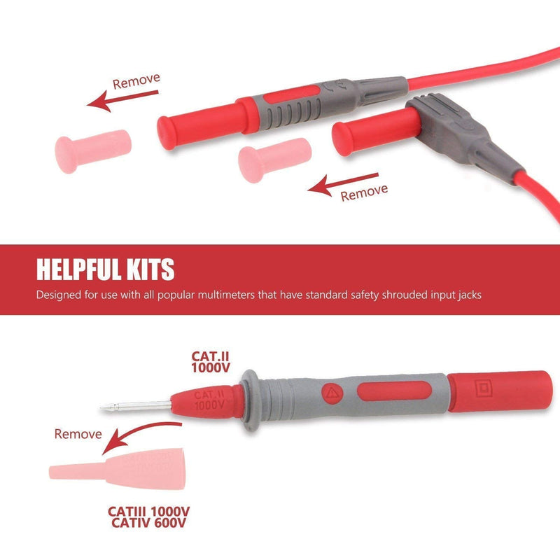 [Australia - AusPower] - AstroAI Digital Multimeter & Multimeter Test Leads 