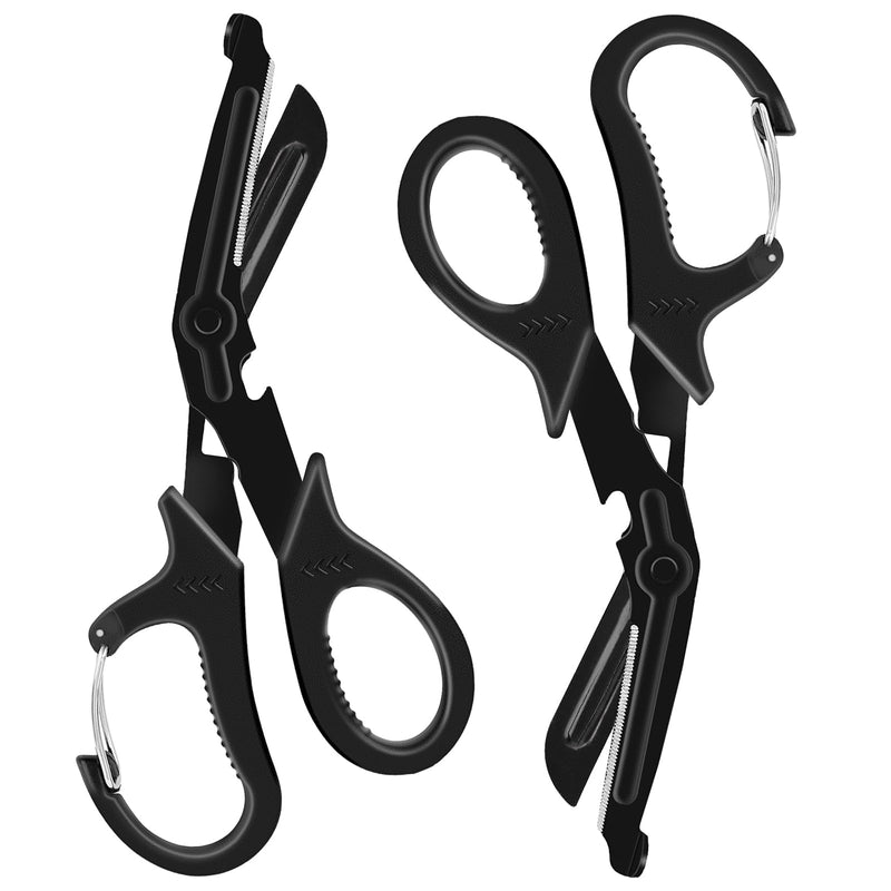 [Australia - AusPower] - Stethoscope Carrying Case Pink and 2 Pack Medical Scissors Trauma Shears for Nurses, Doctors, Nursing Students, EMT and EMS 