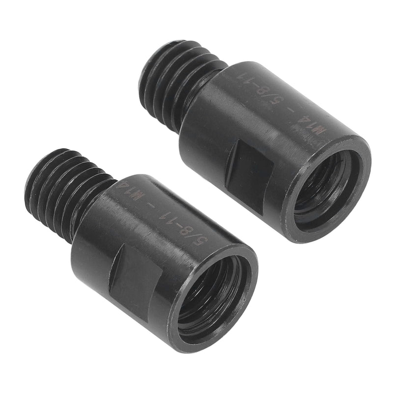 [Australia - AusPower] - ZAWELIYO 2 Piece Threaded Adapter, Stable Connection for Power Tools, Highly Compatible with Various Bits, Alloy Steel, 5/8 Inch to M14 and M14 to 5/8 Inch 