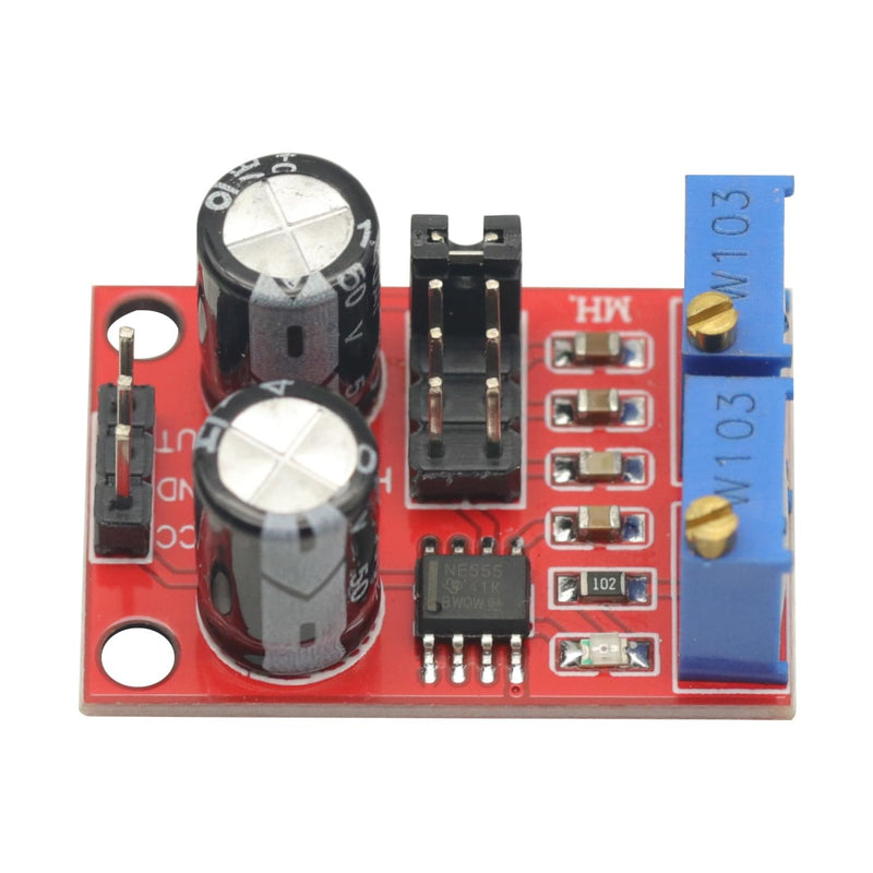 [Australia - AusPower] - 5Pcs NE555 Pulse Frequency,Pulse Generator, Duty Cycle Adjustable Module,Square/Rectangular Wave Signal Generator,Stepping Motor Driver 