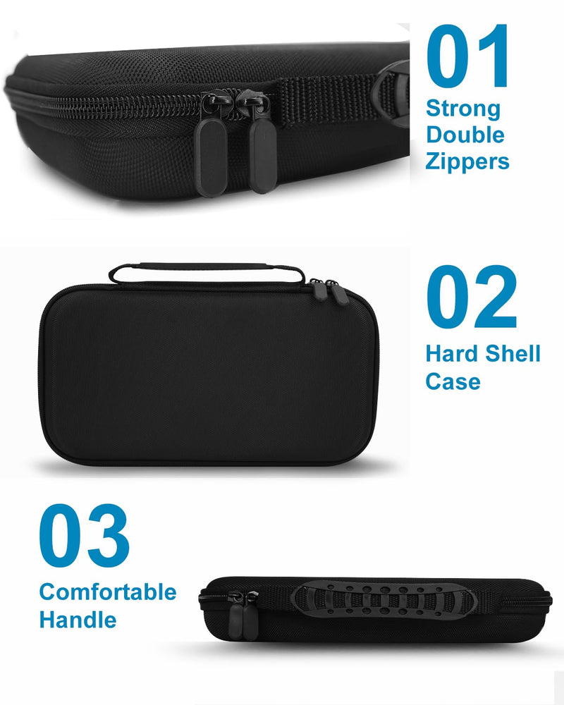 [Australia - AusPower] - Hard Stethoscope Travel Case for EKO CORE 500 Digital Stethoscope, Compact & Portable Protective Carry Case 